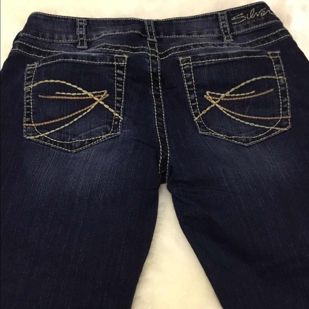 Silver Jeans Brand Capris Sz 16
